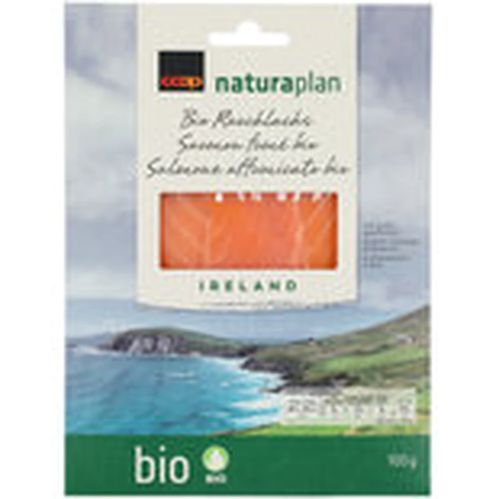 Naturaplan bio smoked saumon from Ireland