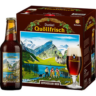 Appenzeller Bières Quöllfrisch brune