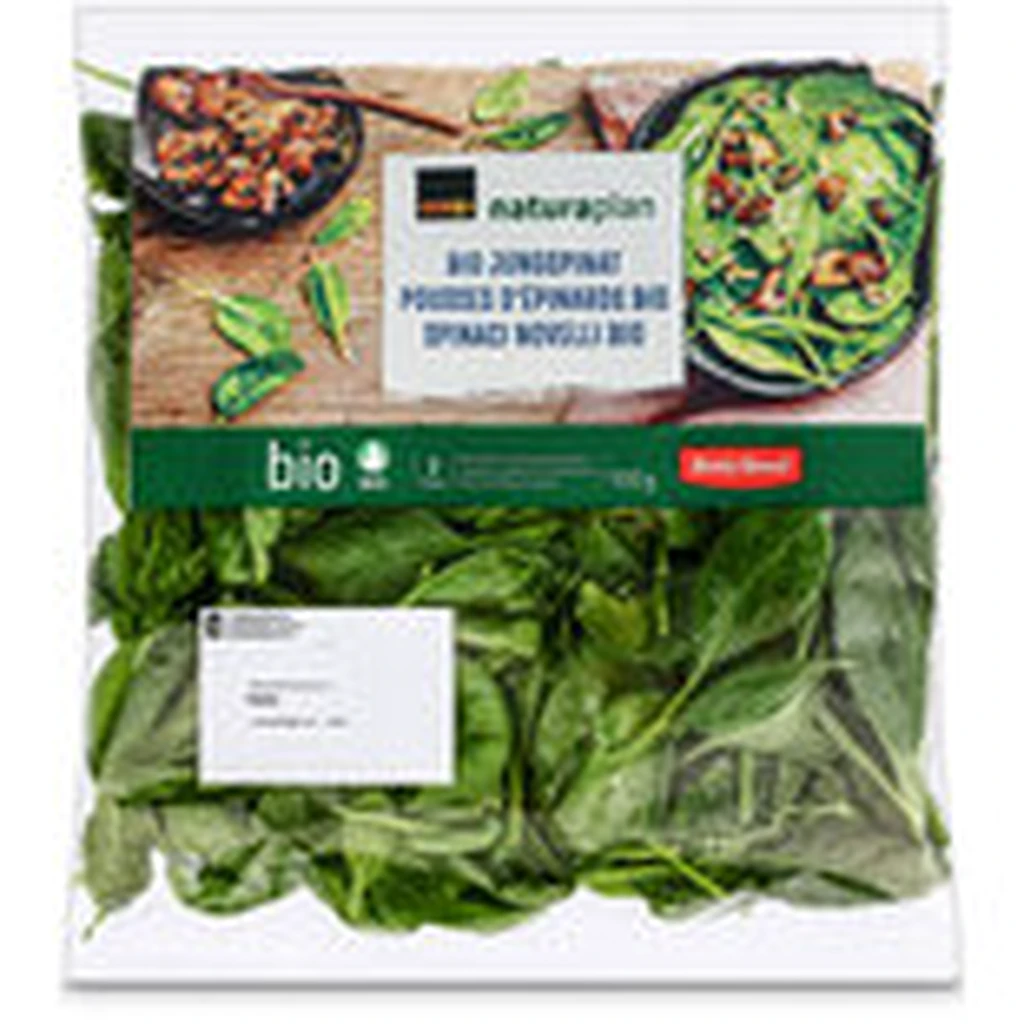 Betty Bossi Naturaplan bio baby spinach