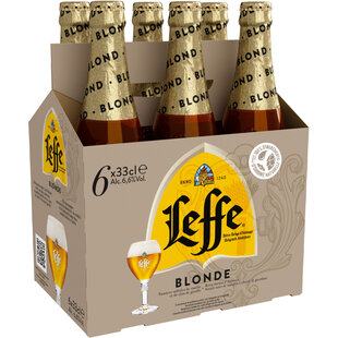 Bière blonde Leffe