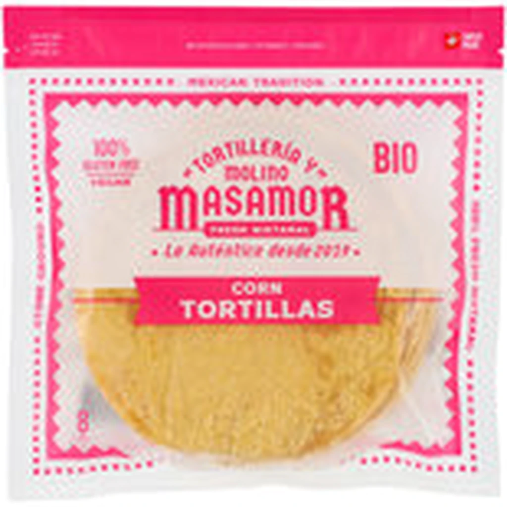 Bio maïs tortillas