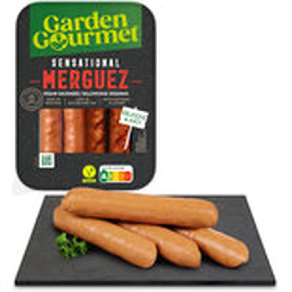 Garden Gourmet vegan alternative to Merguez
