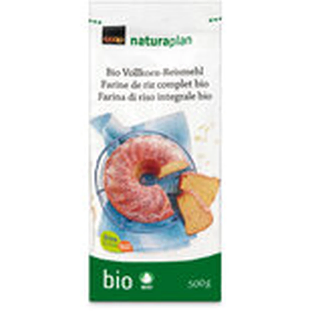 Naturaplan bio wholegrain riz farine, gluten-free