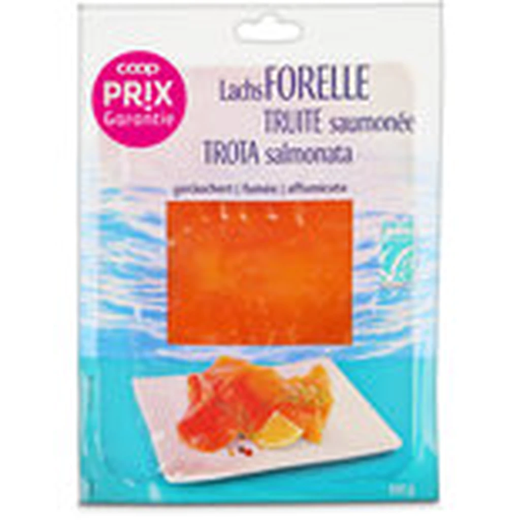 Prix Garantie ASC smoked saumon trout