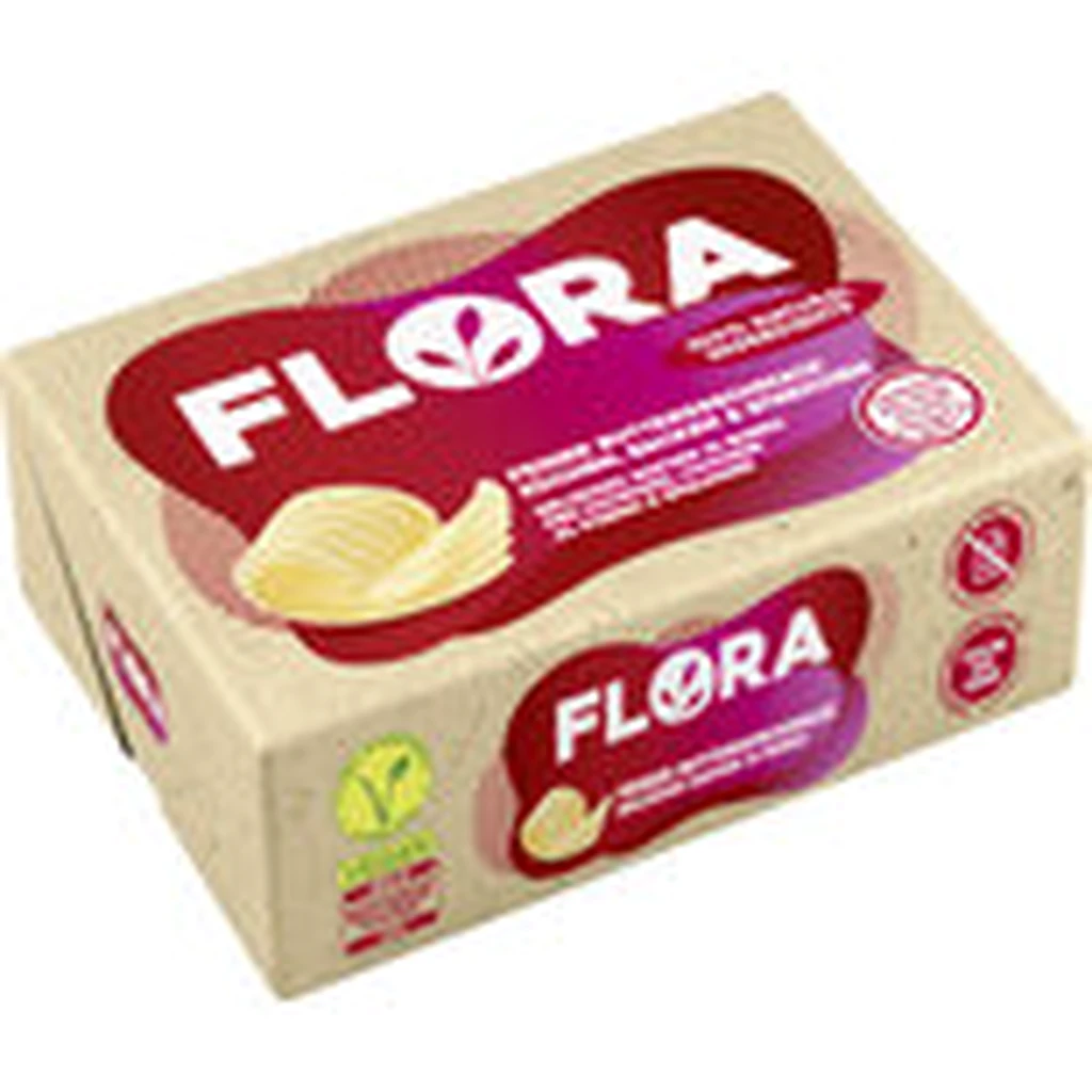 Flora 100% plant-based