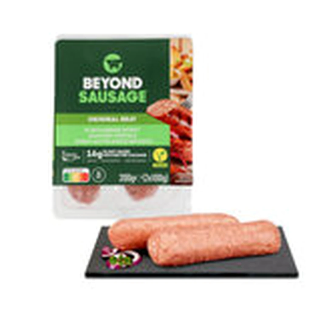 Beyond vegan sausage alternative